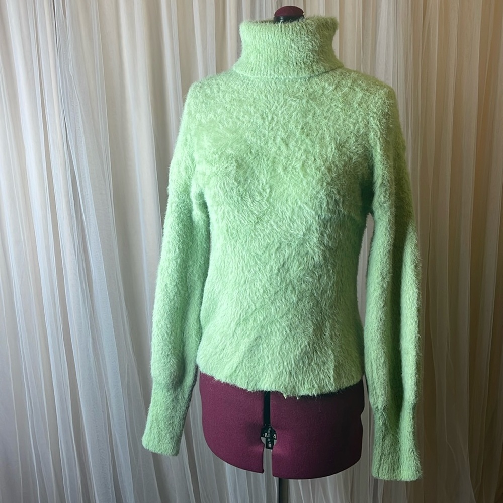 & Merci Seafoam Green Sweater Size M